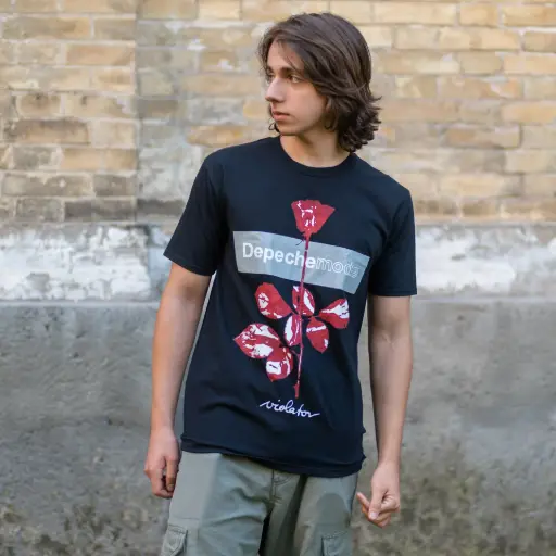 [11013] Футболка Depeche Mode - Violator чорна