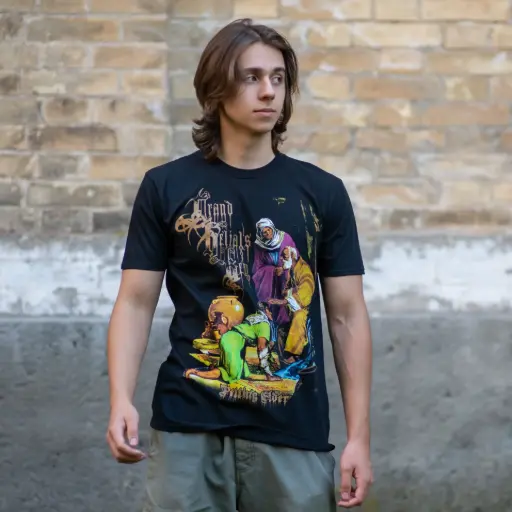 [10141] Футболка Grand Belial's Key - Petting Elder чорна