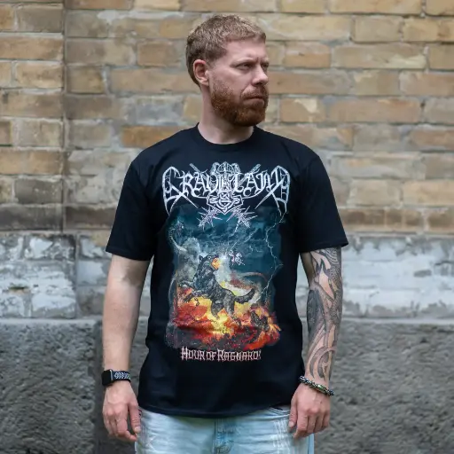 [10144] Футболка Graveland - Hour Of Ragnarok чорна