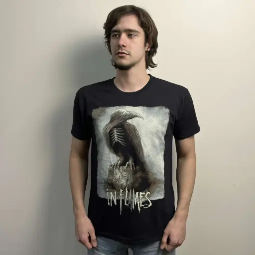 [10172] Футболка In Flames - Sounds Of A Playground Fading чорна