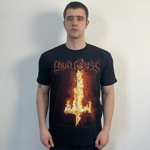 [10241] Футболка Lava Abyss - Sacrificial Ritual Of Primordial Fire чорна