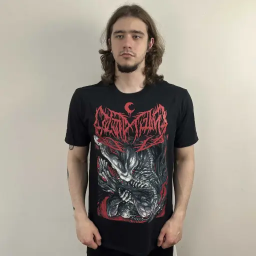 [10258] Футболка Leviathan - Massive Conspiracy Against All Life чорна