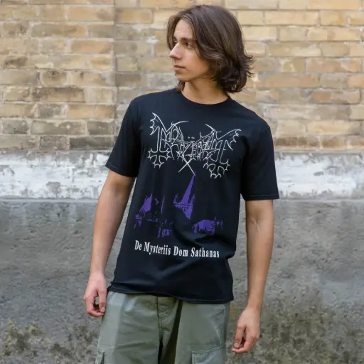 [10287] Футболка Mayhem - De Mysteriis Dom Sathanas чорна