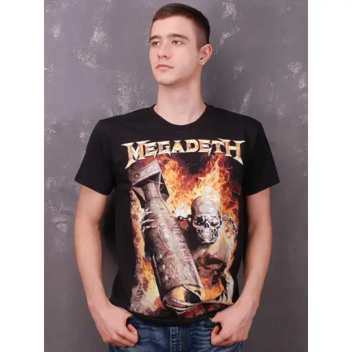 [11616] Футболка Megadeth - Arsenal Of Megadeth чорна