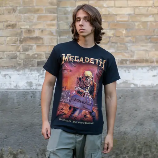 [10297] Футболка Megadeth - Peace Sells... But Who's Buying? чорна