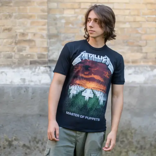 [12306] Футболка Metallica - Master Of Puppets чорна