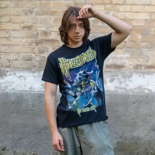 [11641] Футболка Nazareth - No Mean City чорна