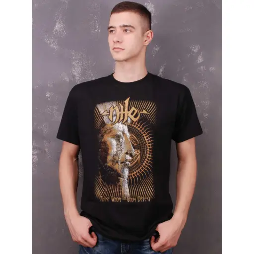 [11643] Футболка Nile - Those Whom The Gods Detest чорна