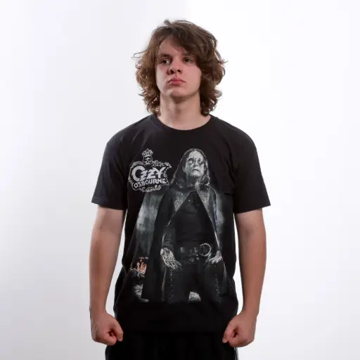 [10499] Футболка Ozzy Osbourne - Black Rain чорна