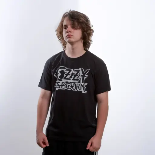 [10504] Футболка Ozzy Osbourne Old Logo чорна