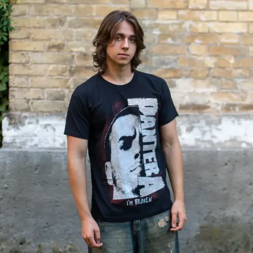 [10511] Футболка Pantera - I'm Broken чорна