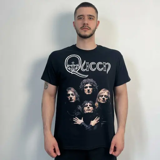 [11155] Футболка Queen - II чорна