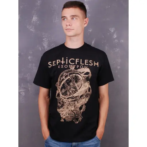 [11689] Футболка Septic Flesh - Esoptron чорна