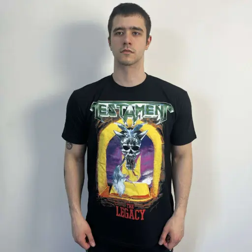 [10679] Футболка Testament - The Legacy чорна