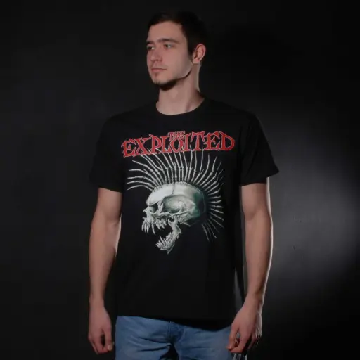 [11738] Футболка The Exploited - Beat The Bastards чорна