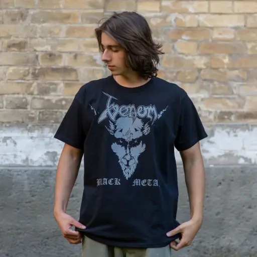 [11763] Футболка Venom - Black Metal чорна