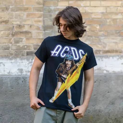[10811] Футболка AC/DC - High Voltage (Album Cover) чорна